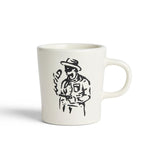 Sam Larson - Smoking Gun - 9oz Modern Diner Mug - Knife Shift