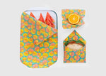 Beeswax Food Wrap - Sunrise Shell Print - Knife Shift