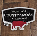 County Smoak Sticker - Knife Shift