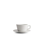 6oz Cappuccino Cup & Saucer - White - Knife Shift
