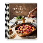 At My Italian Table: Family Recipes from My Cucina to Yours: A Cookbook (Spiral Bound)