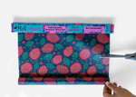 Beeswax Wrap Bulk Roll - Dragonfruit Print - Knife Shift