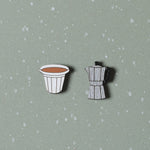 Cafecito Studs - Knife Shift