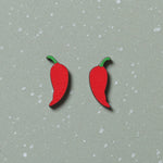 Chili Pepper Studs - Knife Shift