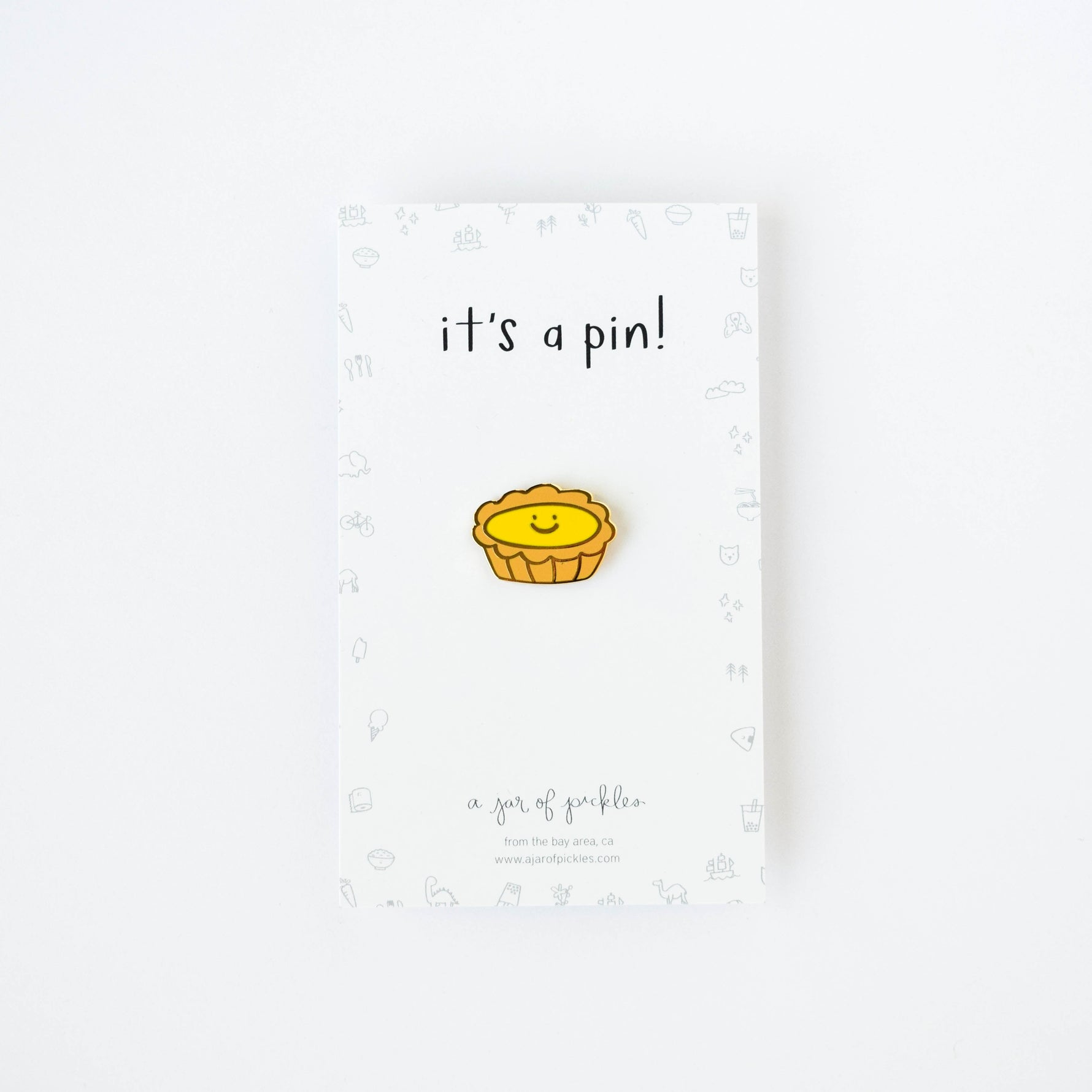 Dan Tat Egg Tart Pin - Knife Shift