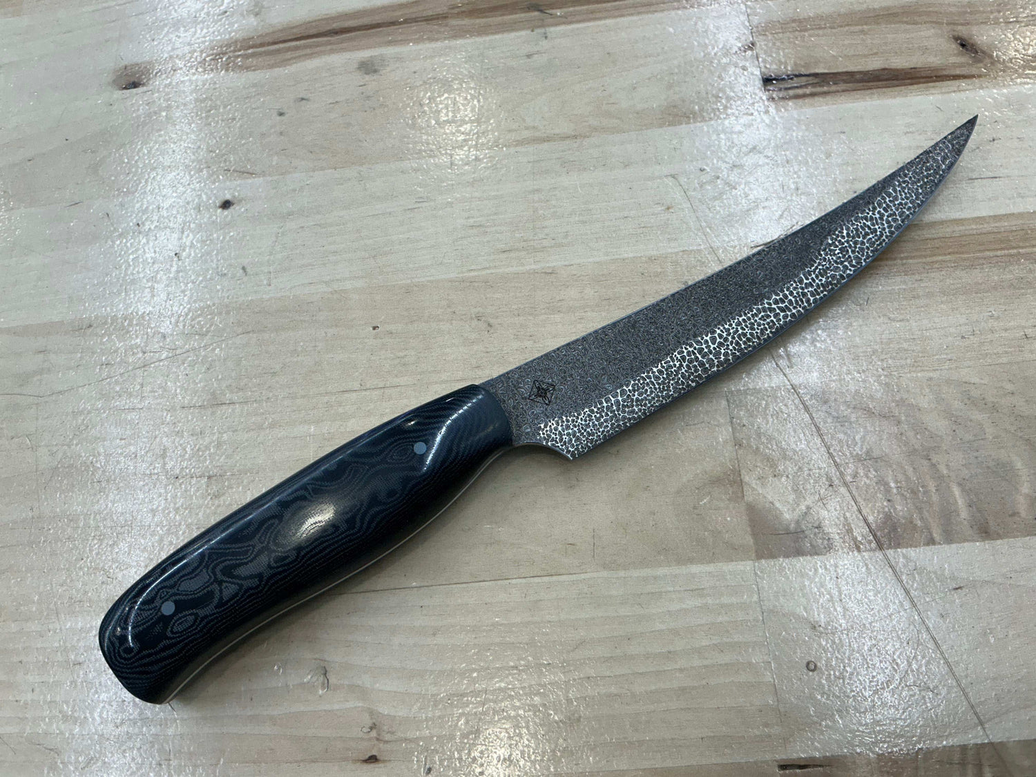 Short Boning Knife - Z-FiNite - Suretouch Burl Handle - Knife Shift