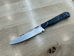 OG Lady’s Paring Knife - CPM154 - Blue Redwood Burl Wood Handle - Knife Shift
