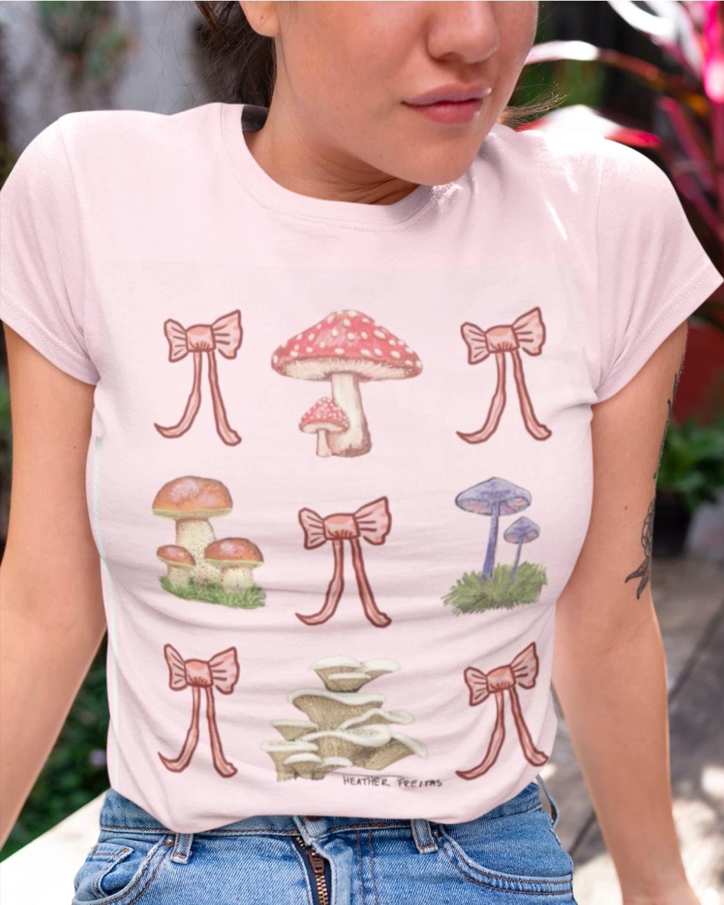 Mushrooms Tee - Knife Shift