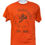 Orange Vintage Logo T-Shirt - Knife Shift