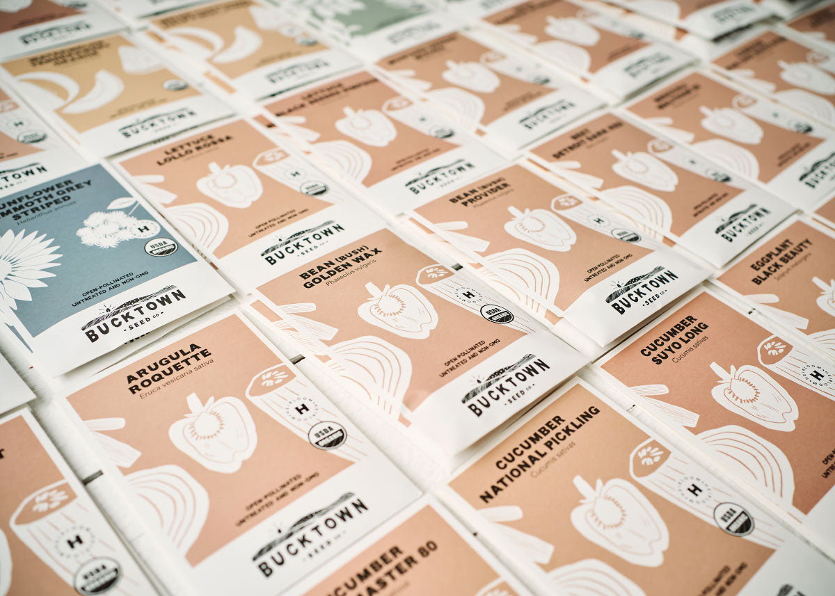Emergency Seed Bank - Small - Organic Heirloom - Knife Shift