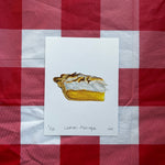 Lemon Meringue Pie Print - Knife Shift