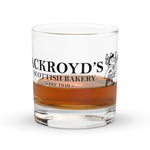 Ackroyd's Bagpiper Logo Rocks glass - Knife Shift