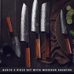 AUS10 5pc Knife Set (FREE DELIVERY) - Knife Shift