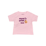 Mom's Mini Infant T-Shirt - Pink - Knife Shift