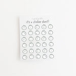 Mini Bao Dumpling Clear Sticker Sheet - Knife Shift