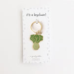 Bok Choy Vegetable Keychain - Knife Shift
