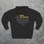 Brie de Meaux Cheese Map - Midweight Hoodie - Knife Shift