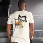 Caramelization Technique - Unisex Heavyweight T-shirt - Knife Shift
