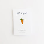 Carrot Vegetable Pin - Knife Shift