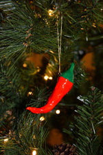 CERAMIC CHILI PEPPER ORNAMENT - Knife Shift