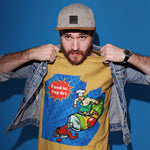 Chef on Tomato Paste - Food Pop Art Unisex Tee - Knife Shift