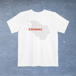 Cognac Map - Pocket T-shirt - Knife Shift