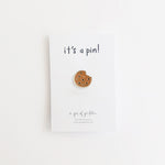 Chocolate Chip Cookie Pin - Knife Shift