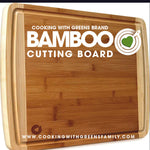 CWG XL Bamboo Cutting Board with juice groove FREE DELIVERY - Knife Shift