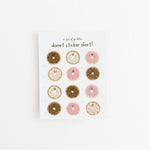 Donut Sticker Sheet - Knife Shift