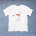 Edam Holland Cheese Map - Pocket T-shirt - Knife Shift