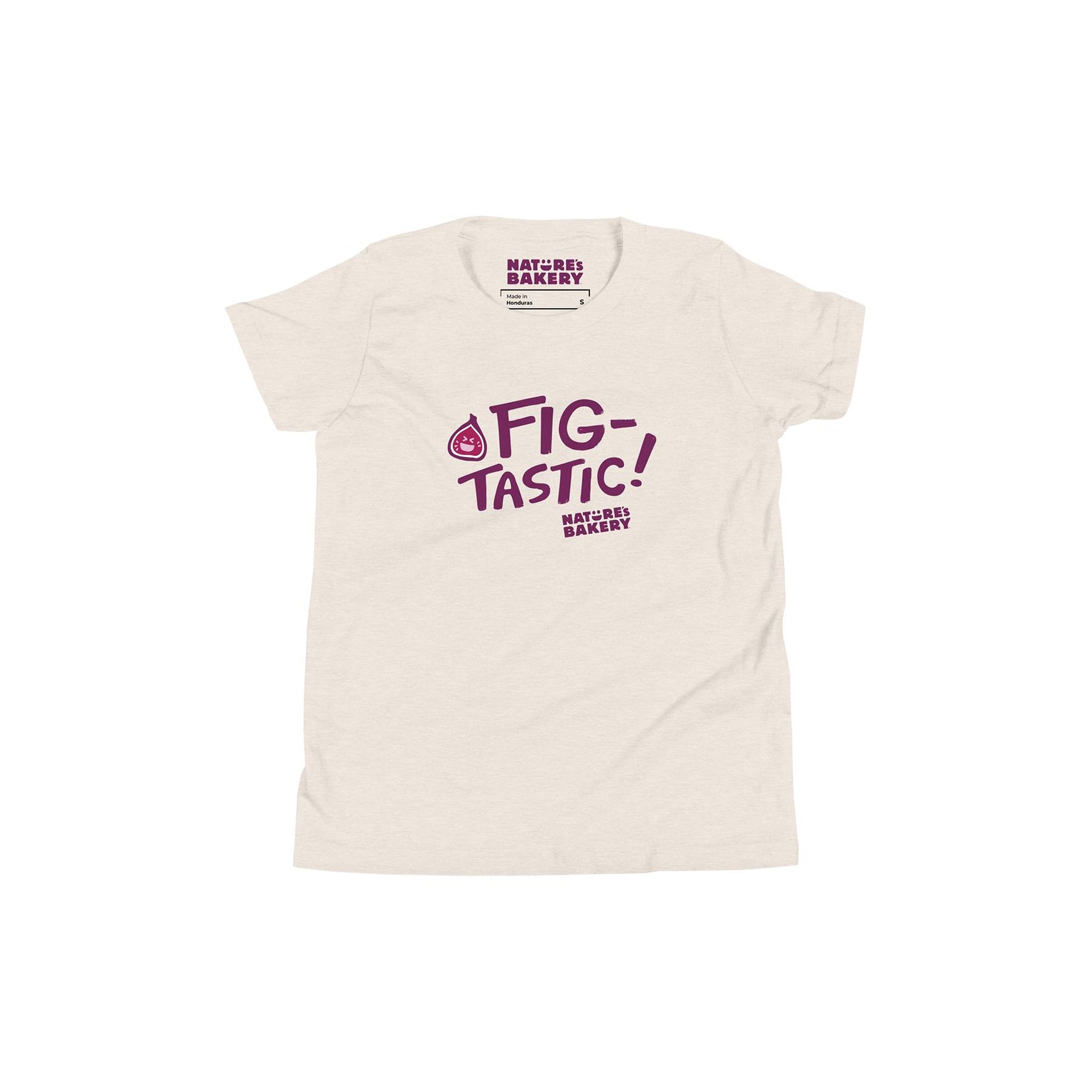 Figtastic Youth T-Shirt - Oatmeal - Knife Shift