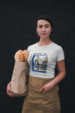 Food is: Caricature | Unisex T-Shirt - Vegetable Pill Effects - Knife Shift