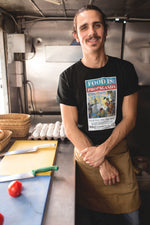 Food is: Propaganda | Unisex T-Shirt - Food Will Win the War - Knife Shift