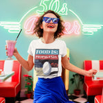 Food is: Propaganda | Unisex T-Shirt - Our Allies Need Eggs - Knife Shift