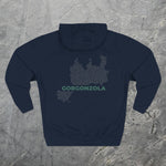 Gorgonzola Cheese Map - Midweight Hoodie - Knife Shift