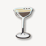 Espresso Martini Cocktail Pin