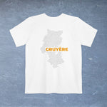 Gruyère Cheese Map - Pocket T-shirt - Knife Shift