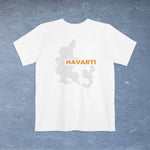 Havarti Cheese Map - Pocket T-shirt - Knife Shift