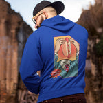Hotdog Head Snatchers - Food Pop Art Hoodie - Knife Shift