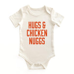 Hugs & Chicken Nuggs Baby Bodysuit - Knife Shift