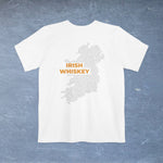 Irish Whiskey Map - Pocket T-shirt - Knife Shift