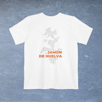 Jamón de Huelva Map - Pocket T-shirt - Knife Shift