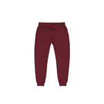 Maroon Fleece Sweatpants - Knife Shift