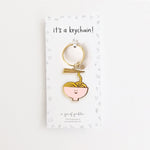 Noodle Bowl Keychain - Knife Shift