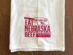 Tea Towel - Eat Nebraska Beef! - Knife Shift