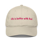 THE SMITH Organic Cotton "Life is better with Rosé" Dad Hat - Knife Shift