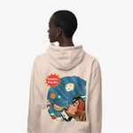 Out of This World Wine - Food Pop Art Hoodie - Knife Shift