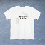 Pecorino Romano Cheese Map - Pocket T-shirt - Knife Shift