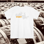 Port Wine Map - Pocket T-shirt - Knife Shift