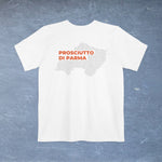 Prosciutto di Parma Map - Pocket T-shirt - Knife Shift